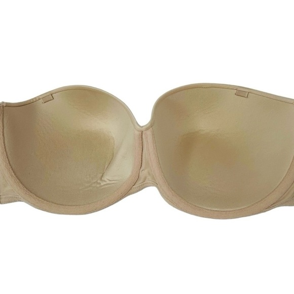 VICTORIA’S SECRET Bra Body by Victoria Lined strapless Lace Padded 36DD/36E - Picture 5 of 12